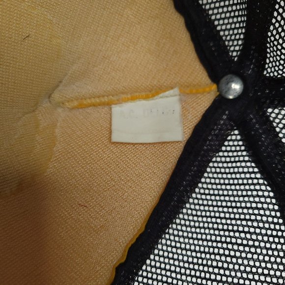 Vintage AC Delco Voyager Battery Mesh Trucker Hat Snapback Cap Foam Rope Braid - Picture 10 of 12